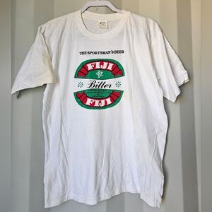 90's Fiji Bitter White Graphic Men’s Beer T-Shirt